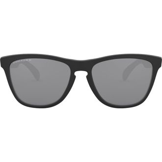 Oakley 55mm Square Polarized Sunglasses in Black /Grey at Nordstrom