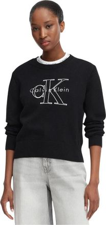 Calvin Klein Jeans Donna, Maglie, Nero, S, new