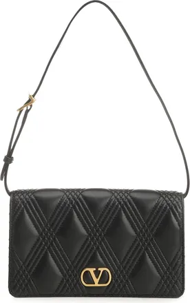 Valentino Garavani Valentino Garavani Quiltie 67 Mini Quilted Leather Shoulder Bag-Donna