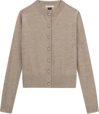 Guess Priscilla Cardigan - Dames - Truien - Beige - Maat: S Wol