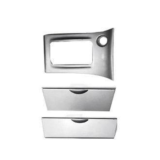 OEM Para 2003-2006: Embellecedor Del Panel De La Palanca De Cambios, Cubierta De La Caja De Almacenamiento Del Salpicadero, Kit De Marco De La Palanca De 