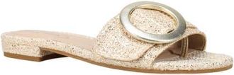 Pelle Moda Bianka Slide Sandal in Light Gold at Nordstrom, Size 5.5