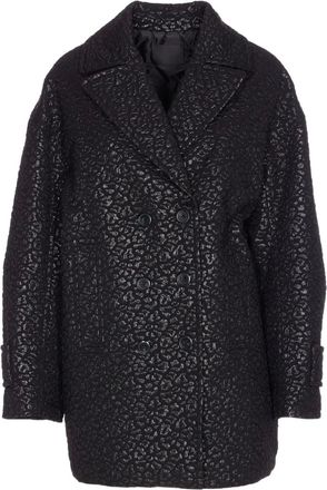 Pinko double-breasted coat - Black