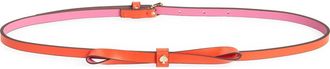 Kate Spade New York colorblock bow belt in Maraschino at Nordstrom Rack, Size X-Large