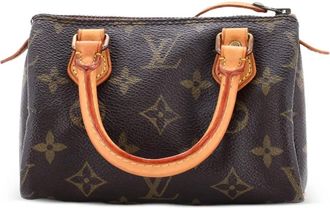 Louis Vuitton Speedy Mini HL Handbag Monogram Canvas satchel - Marrone
