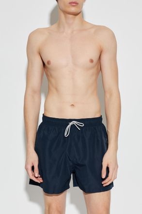Emporio Armani Swim Shorts, Mens, Navy Blue