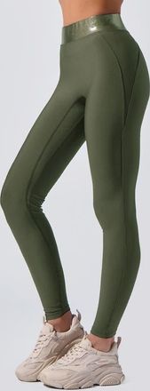 Heroine Sport Lina High Waist Leggings in Army at Nordstrom, Size X-Small