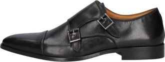 Stefano Lauran Art-4004 Zakelijke schoenen - Heren - Schoenen - Zwart - Maat: 40 EU Leer