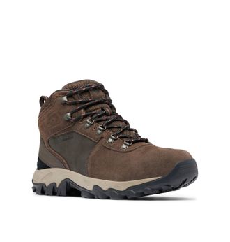 Columbia Mens Newton Ridge Plus Ii Suede Waterproof Hiking Shoe, 2024 Cordovan/Spice, 15 UK