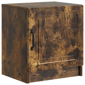 vidaXL Armadio Da Notte Rovere Fumo 43 X 34,5 X 47 Cm Vidaxl