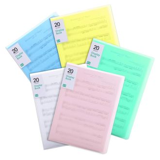 OEM Carpeta Para Espacios Creativos, Carpeta De Presentaci&oacute;n Para Portafolios, Lomo Personalizable, Funda Semitransparente Para Archivos, Papel Antirrefle