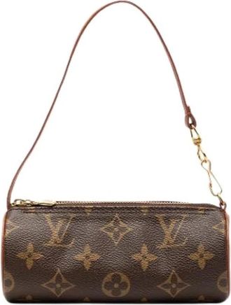 Louis Vuitton Pre-owned Mini Bags, female, Brown, Size: ONE SIZE Pre-owned Canvas Mini Bag