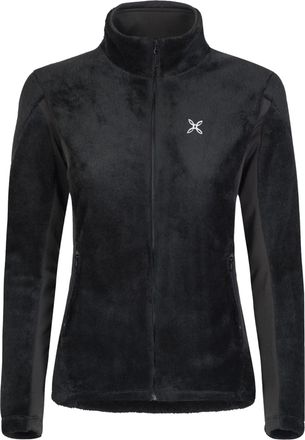 Montura High-Collared Fitted Jacket with Plush Texture and Zippered Pockets