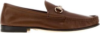 Gucci Brown Leather Loafers