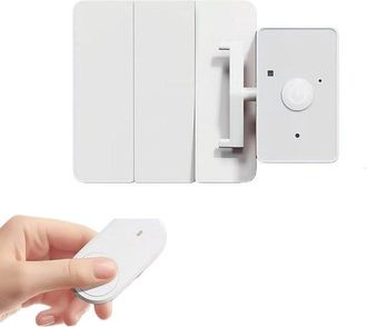 No Brand Conjunto De Interruptores Con Control Remoto - 36&times;36&times;72 Mm - Interruptor De Luz Inteligente Inal&aacute;mbrico - Con Control Remoto - Adecuado Para Inquilino