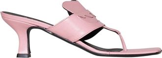 Silvian Heach Sandalo infradito con dettaglio grafico - Dames - Muiltjes - Roze - 37 EU - Schoenen