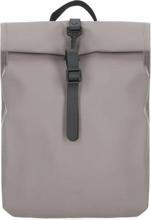 Rains Rolltop Rucksack Mini - - Bags - Donna - Grigio - ONE SIZE