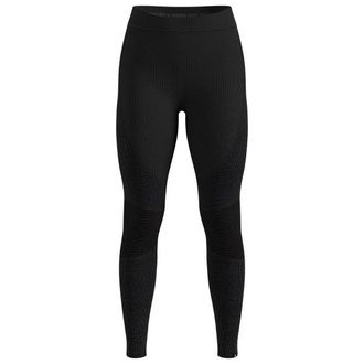 Odlo Seamless Performance Wool Bl Bottom Long Merinounterw&auml;sche f&uuml;r Damen | schwarz