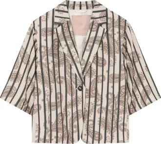 Gustav Dames, Jassen, Beige, Maat: XS