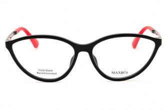 Max & Co. MO5044 Oval Propionate Eyeglasses - Black