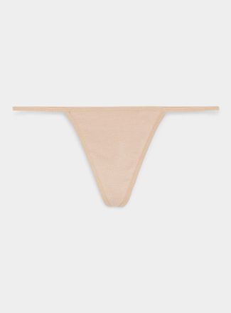 Miiyu Womens Minimalist string thong Organic cotton and TENCEL TM modal