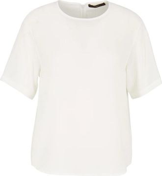 Windsor Db 510H Blouse - Dames - T-shirts - Wit - S - Tops