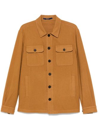 Drumohr Giacca-camicia in cashmere - Toni neutri
