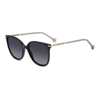 Carolina Herrera HER 0229/S 0P9X 9O Black/Gold with Glitter/Dark Grey Gradient