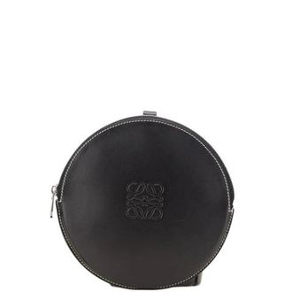 Loewe Pre-owned Leather Pouch - Dames - Pre-owned - Zwart - Maat: ONE Size Leer