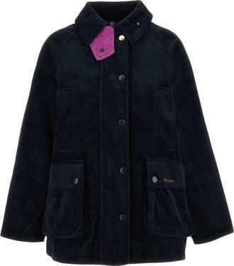 Barbour Lichte Jassen - Dames - Zomerjassen - Blauw - XS - Katoen - Jassen