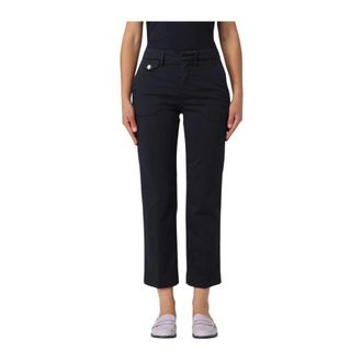 Liu Jo Cropped Trousers, female, Blue, W26, Cropped Trousers