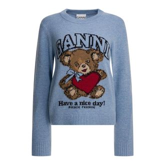 Ganni Mujer, Jerseys, Multicolor, Talla: S