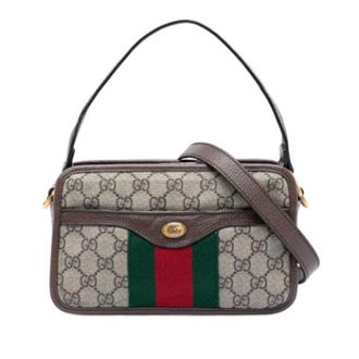 Gucci Pre-owned Satchel - Dames - Pre-owned - Bruin - Maat: ONE Size Leer