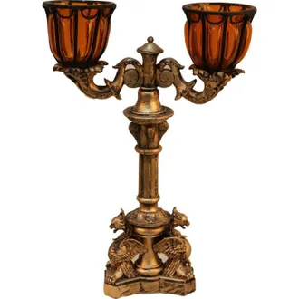 OEM Candelabro Doble Naranja