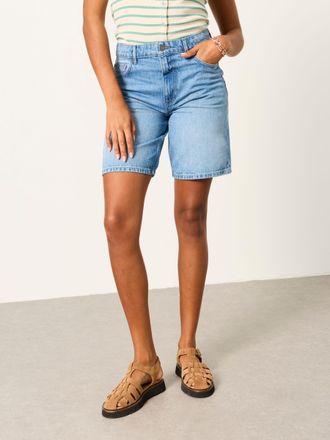 Fat Face FatFace Isabelle Light Wash Bermuda Denim Shorts