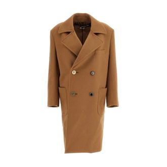 Junya Watanabe Cappotto Doppio Petto - - Coats - Donna - Beige - S