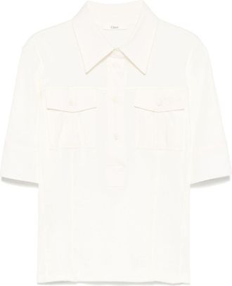 Chlo&eacute; Utilitarian Top - Womens - Fabric