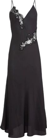 Fleur du Mal Juliet lace maxi dress - Black