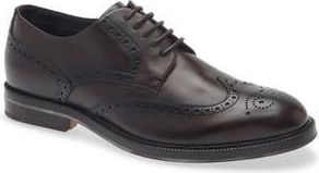 BOSS Dressletic Wingtip Derby in Dark Brown at Nordstrom Rack, Size 10.5Us / 9.5Uk