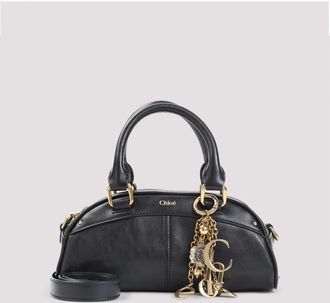 Chlo&eacute; Black Calf Leather Handbag
