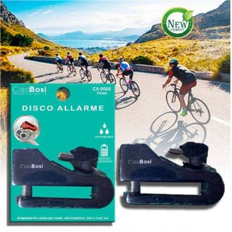 Trade Shop Trade Shop - Lucchetto Blocca Disco Con Allarme Sonoro Sicurezza Antifurto Moto Bici Cx-9566