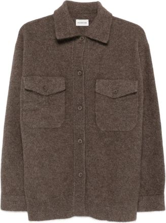 P.A.R.O.S.H. Cardigan con bottoni - Marrone