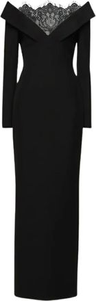 Roland Mouret Abito da sera lungo - Nero