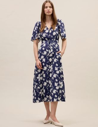 Rebecca Taylor Bea Linen Maxi Dress