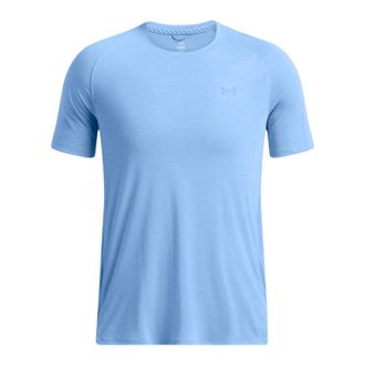 Under Armour Heren Launch Trail T-Shirt (Blauw)