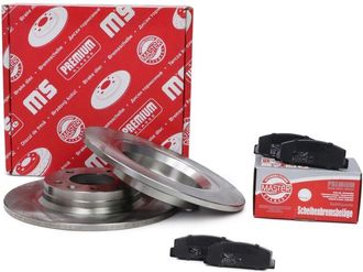 OEM Juego De Discos Y Pastillas De Freno Trasero Mazda 323 F