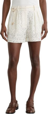 Reiss Lori Rope Belt Lace Short