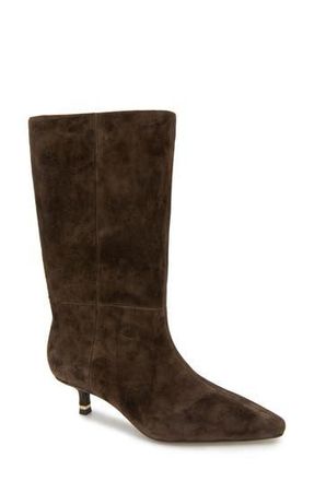 Kenneth Cole Meryl Pointed Toe Boot in Chocolate Suede at Nordstrom Rack, Size 8.5