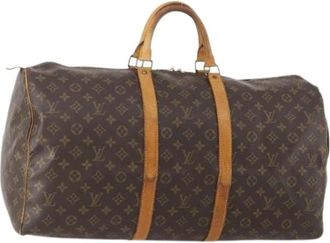 Louis Vuitton Pre-owned Weekend Bags, female, Brown, Size: ONE SIZE Pre-owned Boston Bag