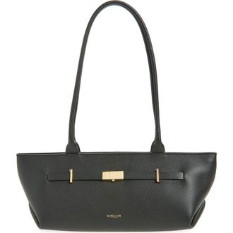 DeMellier The New York Leather Shoulder Bag in Black at Nordstrom